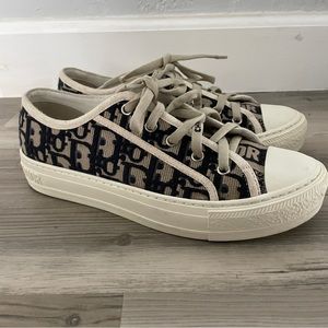 Dior Walk N Low Top Sneakers EU 38 US 6.5